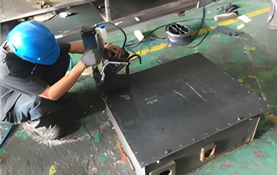 Oil tank modification